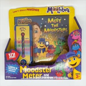 The Moodsters Meter Toy & Meet The Moodsters Storybook Needs Batteries